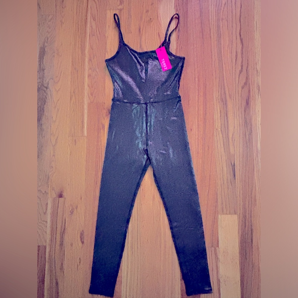 NWT Zara TEREZ One piece fitted suit Size Small
